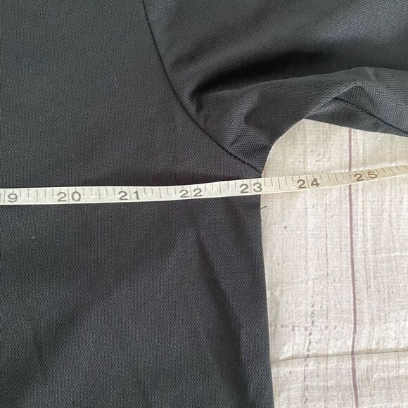 Wear Guard men L 3 button dri wear short sleeve 2 bundle polos black - Picture 8 of 9